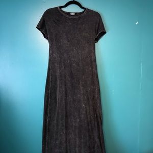 Lularoe Black Acid Washed Maria XXS
